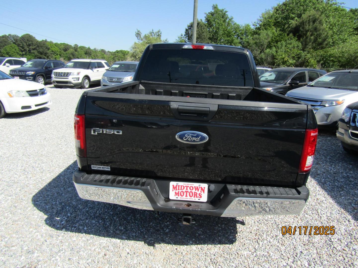 2015 Black Ford F-150 XLT SuperCrew 6.5-ft. Bed 4WD (1FTEW1CG9FF) with an 3.5L V6 TURBO engine, Automatic transmission, located at 15016 S Hwy 231, Midland City, AL, 36350, (334) 983-3001, 31.306210, -85.495277 - Photo#7