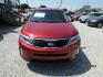 2015 Red Kia Sorento LX V6 FWD (5XYKT4A77FG) with an 3.3L V6 DOHC 24V engine, Automatic transmission, located at 15016 S Hwy 231, Midland City, AL, 36350, (334) 983-3001, 31.306210, -85.495277 - Photo#2