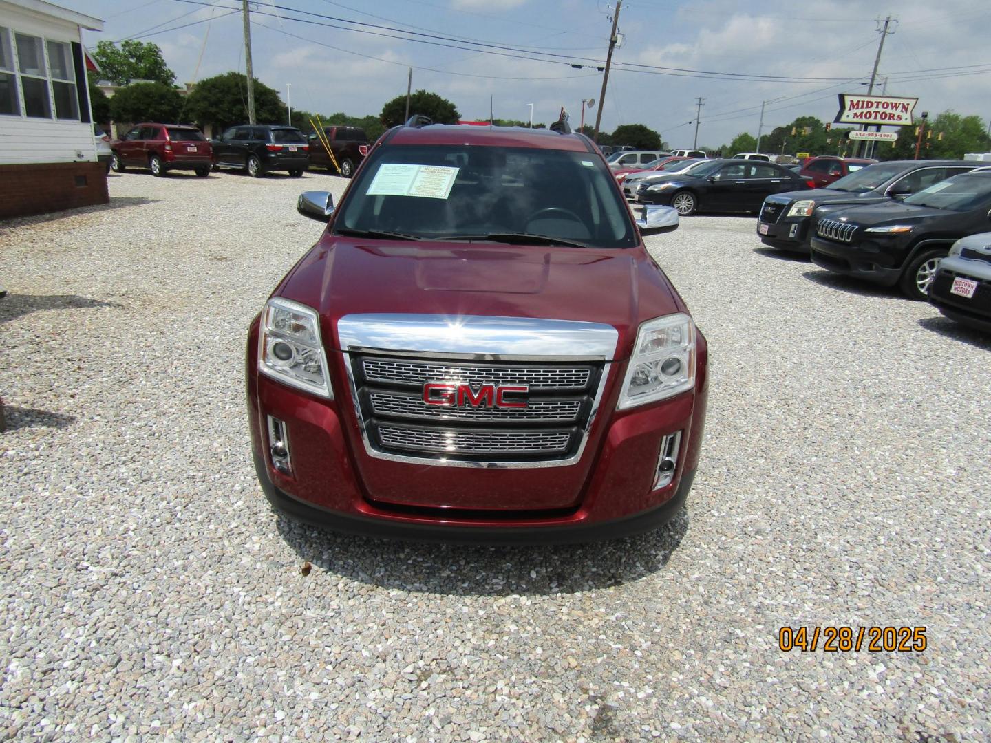 2012 Red GMC Terrain SLT2 FWD (2GKFLWE56C6) with an 3.0L V6 DOHC 24V FFV engine, Automatic transmission, located at 15016 S Hwy 231, Midland City, AL, 36350, (334) 983-3001, 31.306210, -85.495277 - Photo#1