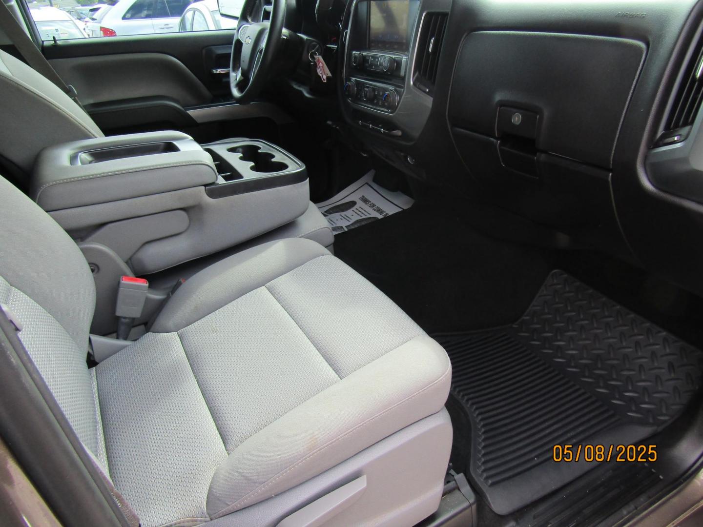 2014 Brown Chevrolet Silverado 1500 1LT Double Cab 2WD (1GCRCREH5EZ) with an 4.3L V6 OHV 12V engine, Automatic transmission, located at 15016 S Hwy 231, Midland City, AL, 36350, (334) 983-3001, 31.306210, -85.495277 - Photo#9