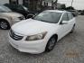 2012 WHITE Honda Accord SE Sedan AT (1HGCP2F69CA) with an 2.4L L4 DOHC 16V engine, Automatic transmission, located at 15016 S Hwy 231, Midland City, AL, 36350, (334) 983-3001, 31.306210, -85.495277 - Photo#2