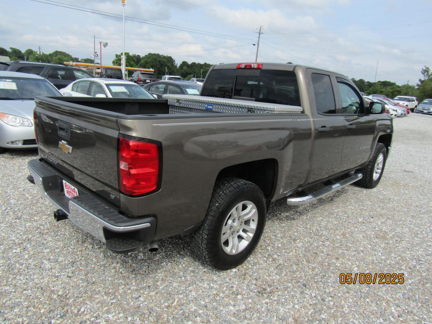 2014 Brown Chevrolet Silverado 1500 1LT Double Cab 2WD (1GCRCRECXEZ) with an 5.3L V8 OHV 16V engine, Automatic transmission, located at 15016 S Hwy 231, Midland City, AL, 36350, (334) 983-3001, 31.306210, -85.495277 - Photo#7