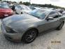 2013 Gray Ford Mustang V6 Coupe (1ZVBP8AM0D5) with an 3.7L V6 DOHC 24V engine, Automatic transmission, located at 15016 S Hwy 231, Midland City, AL, 36350, (334) 983-3001, 31.306210, -85.495277 - Photo#2