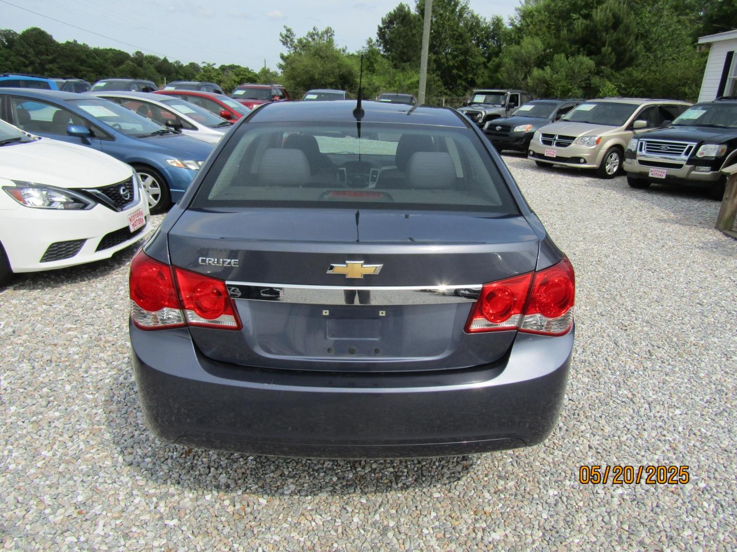 2013 Blue Chevrolet Cruze LS Auto (1G1PA5SHXD7) with an 1.8L L4 DOHC 16V FFV engine, Automatic transmission, located at 15016 S Hwy 231, Midland City, AL, 36350, (334) 983-3001, 31.306210, -85.495277 - Photo#6
