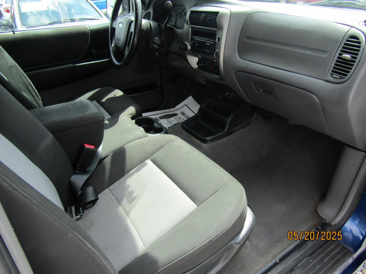 2011 Blue Ford Ranger Sport SuperCab 2WD (1FTKR1ED6BP) with an 2.3L L4 SOHC 8V engine, Automatic transmission, located at 15016 S Hwy 231, Midland City, AL, 36350, (334) 983-3001, 31.306210, -85.495277 - Photo#7