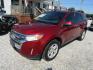 2013 Red Ford Edge SEL FWD (2FMDK3JC6DB) with an 3.5L V6 DOHC 24V engine, Automatic transmission, located at 15016 S Hwy 231, Midland City, AL, 36350, (334) 983-3001, 31.306210, -85.495277 - Photo#2