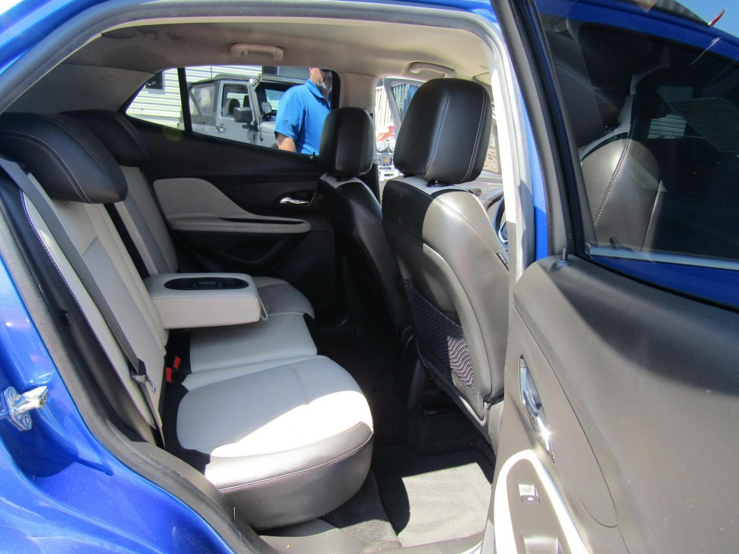 2018 Blue Buick Encore Preferred FWD (KL4CJASB7JB) with an 1.4L L4 DOHC 16V TURBO engine, Automatic transmission, located at 15016 S Hwy 231, Midland City, AL, 36350, (334) 983-3001, 31.306210, -85.495277 - Photo#4