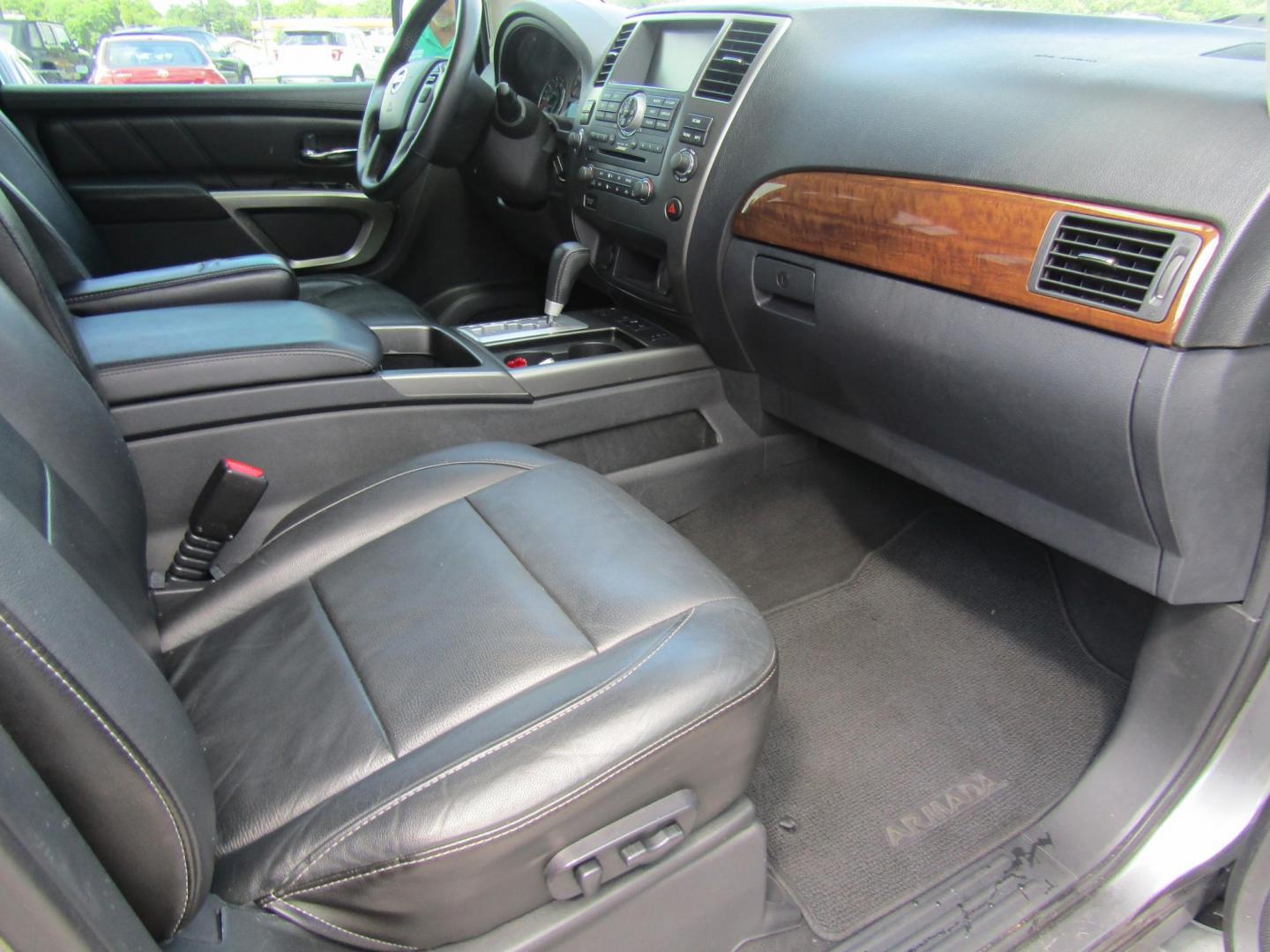 2015 Gray Nissan Armada Platinum 2WD (5N1BA0NFXFN) with an 5.6L V8 DOHC 32V FFV engine, Automatic transmission, located at 15016 S Hwy 231, Midland City, AL, 36350, (334) 983-3001, 31.306210, -85.495277 - Photo#8