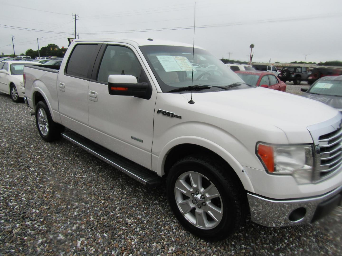 2013 WHITE Ford F-150 Platinum SuperCrew 6.5-ft. Bed 2WD (1FTFW1CT8DK) with an 3.5L V6 TURBO engine, Automatic transmission, located at 15016 S Hwy 231, Midland City, AL, 36350, (334) 983-3001, 31.306210, -85.495277 - Photo#0
