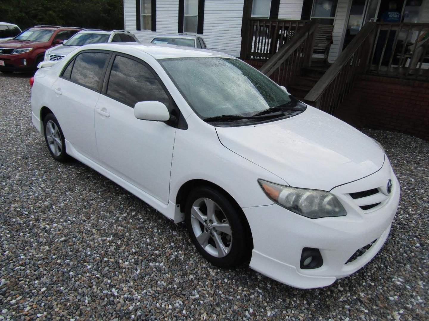 2013 WHITE Toyota Corolla LE 4-Speed AT (5YFBU4EE2DP) with an 1.8L L4 DOHC 16V engine, Automatic transmission, located at 15016 S Hwy 231, Midland City, AL, 36350, (334) 983-3001, 31.306210, -85.495277 - Photo#0
