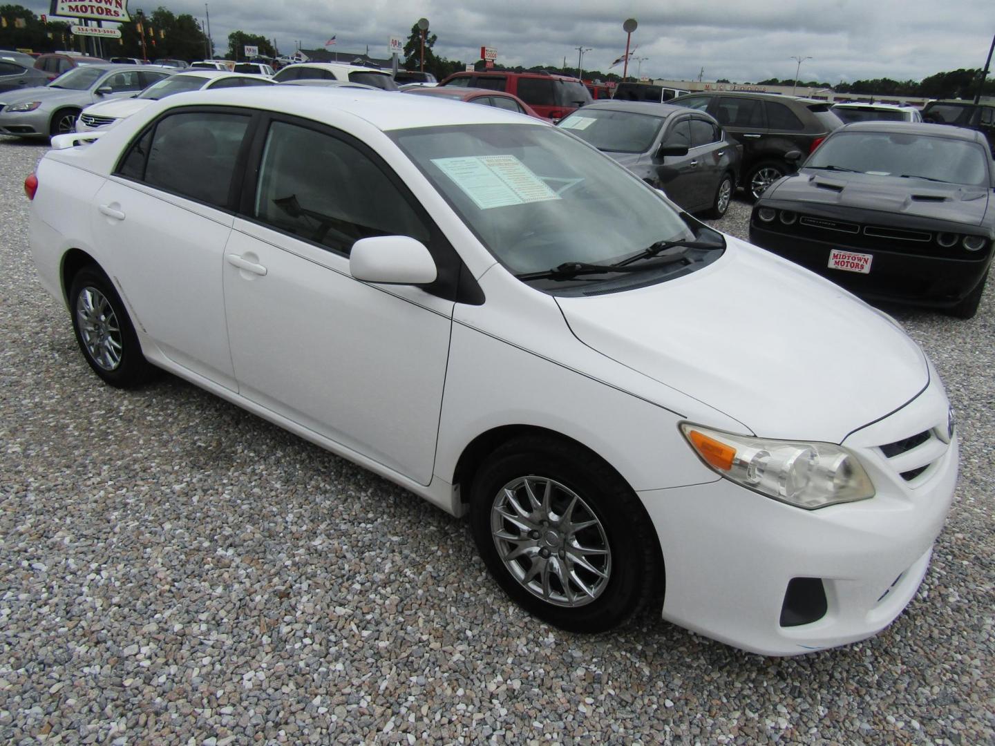 2011 WHITE Toyota Corolla S 5-Speed MT (2T1BU4EEXBC) with an 1.8L L4 DOHC 16V engine, Automatic transmission, located at 15016 S Hwy 231, Midland City, AL, 36350, (334) 983-3001, 31.306210, -85.495277 - Photo#0
