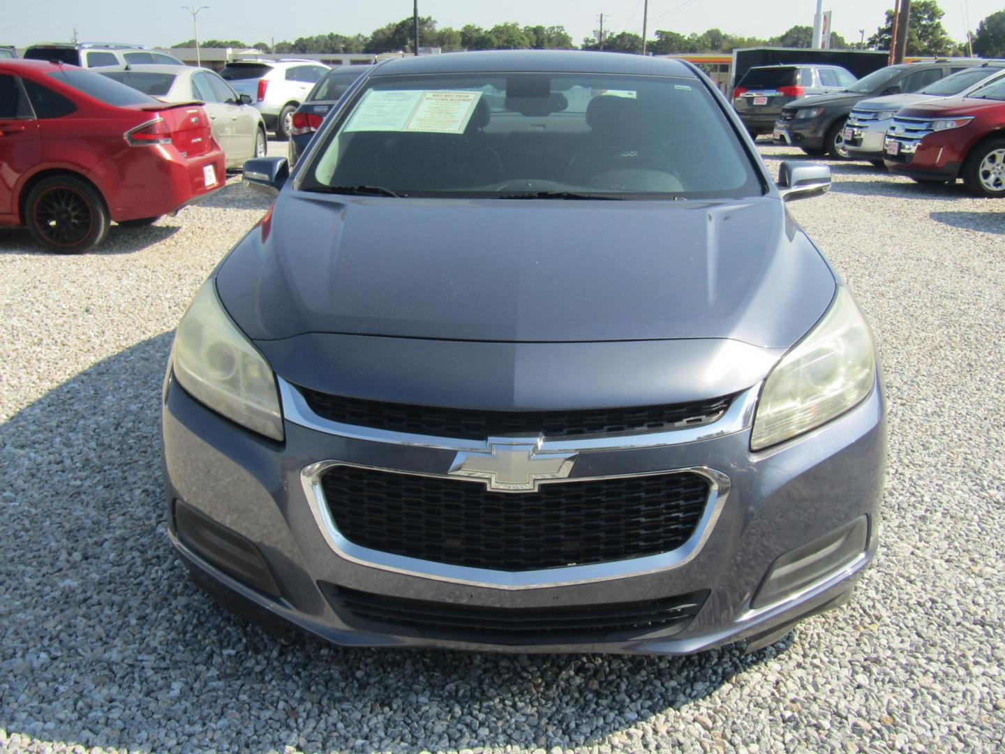 2015 Blue Chevrolet Malibu 1LT (1G11C5SL6FF) with an 2.5L L4 DOHC 16V engine, Automatic transmission, located at 15016 S Hwy 231, Midland City, AL, 36350, (334) 983-3001, 31.306210, -85.495277 - Photo#1