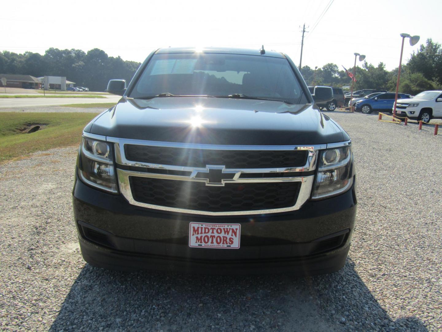 2018 Black Chevrolet Tahoe LT 2WD (1GNSCBKC1JR) with an 5.3L V8 OHV 16V engine, Automatic transmission, located at 15016 S Hwy 231, Midland City, AL, 36350, (334) 983-3001, 31.306210, -85.495277 - Photo#1