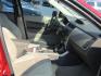 2011 Red Ford Focus SES Sedan (1FAHP3GN1BW) with an 2.0L L4 DOHC 16V engine, Automatic transmission, located at 15016 S Hwy 231, Midland City, AL, 36350, (334) 983-3001, 31.306210, -85.495277 - Photo#3