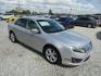 2012 Silver Ford Fusion SE (3FAHP0HA7CR) with an 2.5L L4 DOHC 16V engine, Automatic transmission, located at 15016 S Hwy 231, Midland City, AL, 36350, (334) 983-3001, 31.306210, -85.495277 - Photo#0