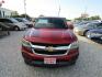 2016 Red Chevrolet Colorado LT Crew Cab 2WD Long Box (1GCGSCE35G1) with an 3.6L V6 DOHC 24V GAS engine, Automatic transmission, located at 15016 S Hwy 231, Midland City, AL, 36350, (334) 983-3001, 31.306210, -85.495277 - Photo#1