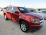 2016 Red Chevrolet Colorado LT Crew Cab 2WD Long Box (1GCGSCE35G1) with an 3.6L V6 DOHC 24V GAS engine, Automatic transmission, located at 15016 S Hwy 231, Midland City, AL, 36350, (334) 983-3001, 31.306210, -85.495277 - Photo#0