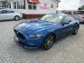2017 Blue Ford Mustang EcoBoost Coupe (1FA6P8TH4H5) with an 2.3L L4 DOHC 16V engine, Automatic transmission, located at 15016 S Hwy 231, Midland City, AL, 36350, (334) 983-3001, 31.306210, -85.495277 - Photo#2