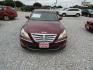 2013 Red Hyundai Genesis 3.8L (KMHGC4DD5DU) with an 3.8L V6 DOHC 24V engine, Automatic transmission, located at 15016 S Hwy 231, Midland City, AL, 36350, (334) 983-3001, 31.306210, -85.495277 - Photo#1