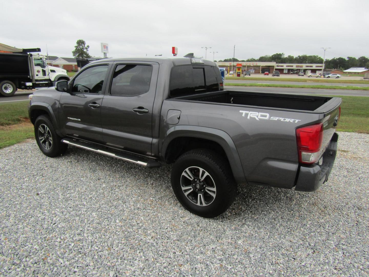 2017 Gray Toyota Tacoma SR5 Double Cab Long Bed V6 6AT 2WD (5TFAZ5CN7HX) with an 3.6L V6 DOHC 24V engine, Automatic transmission, located at 15016 S Hwy 231, Midland City, AL, 36350, (334) 983-3001, 31.306210, -85.495277 - Photo#5