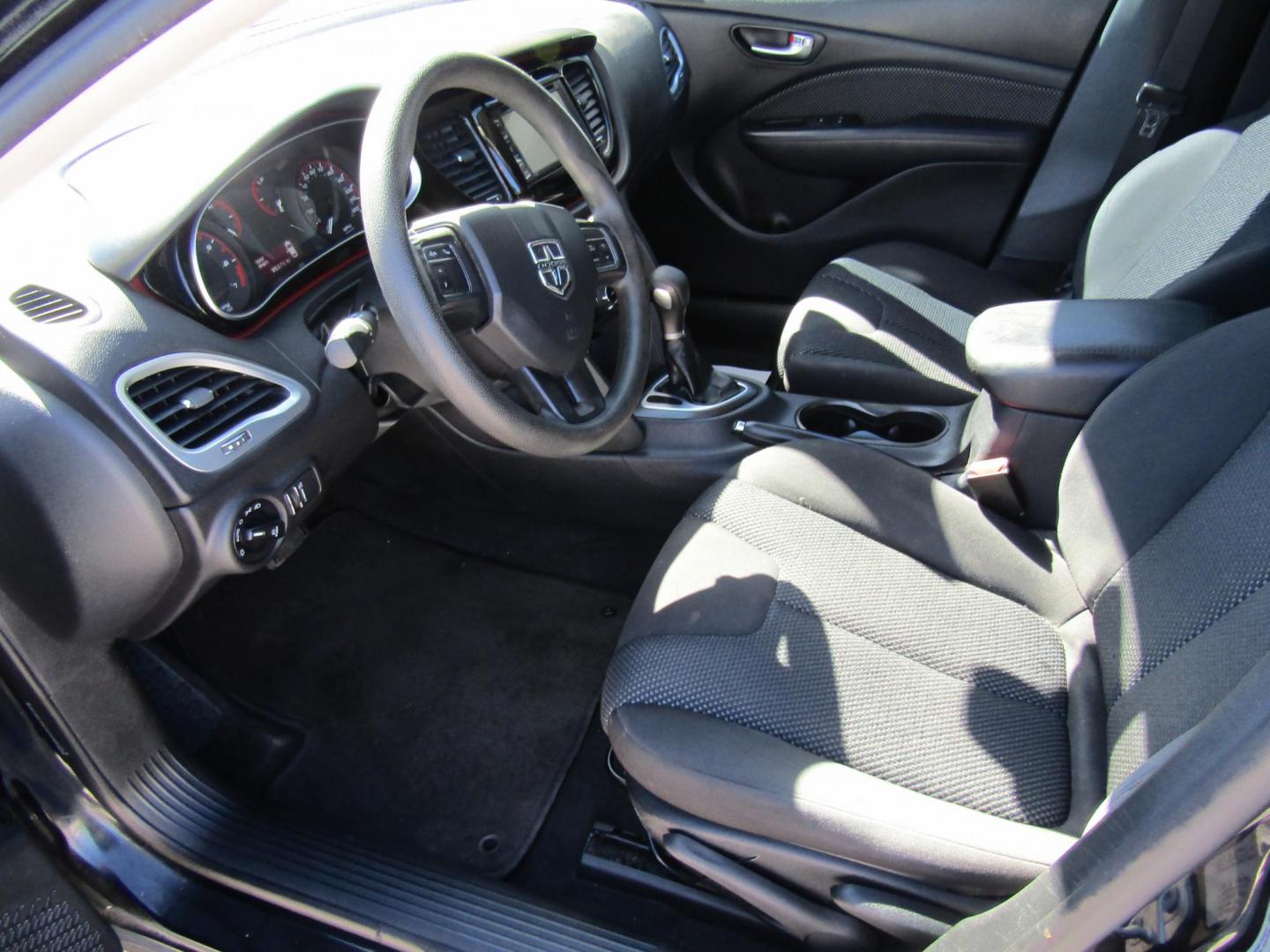 2016 Black Dodge Dart SXT Sport (1C3CDFFA5GD) with an 2.0L L4 DOHC 16V TURBO engine, Automatic transmission, located at 15016 S Hwy 231, Midland City, AL, 36350, (334) 983-3001, 31.306210, -85.495277 - Photo#3