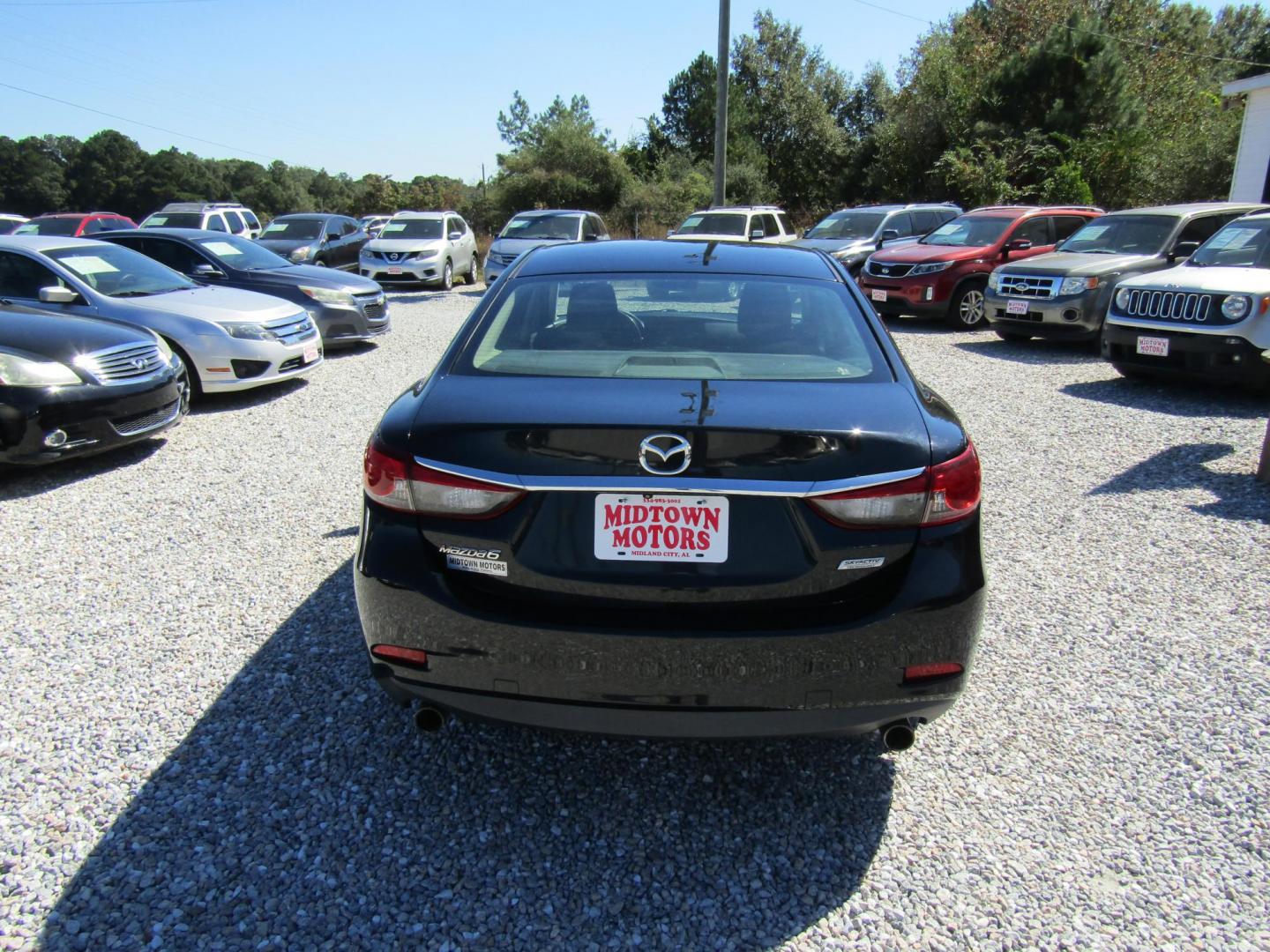 2014 Black Mazda Mazda6 i Sport AT (JM1GJ1U69E1) with an 2.5L L4 DOHC 16V engine, Automatic transmission, located at 15016 S Hwy 231, Midland City, AL, 36350, (334) 983-3001, 31.306210, -85.495277 - Photo#6