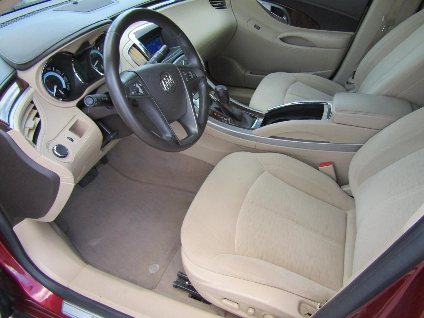 2010 Red Buick LaCrosse CX (1G4GB5EG9AF) with an 3.0L V6 DOHC 24V engine, Automatic transmission, located at 15016 S Hwy 231, Midland City, AL, 36350, (334) 983-3001, 31.306210, -85.495277 - Photo#3