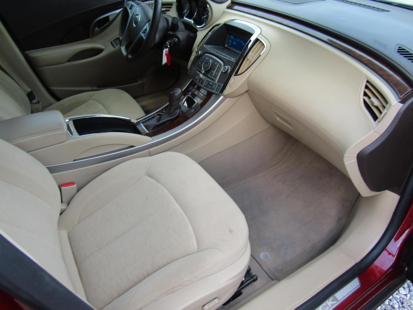 2010 Red Buick LaCrosse CX (1G4GB5EG9AF) with an 3.0L V6 DOHC 24V engine, Automatic transmission, located at 15016 S Hwy 231, Midland City, AL, 36350, (334) 983-3001, 31.306210, -85.495277 - Photo#9