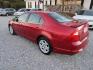2011 Red Ford Fusion I4 SEL (3FAHP0JA9BR) with an 2.5L L4 DOHC 16V engine, Automatic transmission, located at 15016 S Hwy 231, Midland City, AL, 36350, (334) 983-3001, 31.306210, -85.495277 - Photo#5