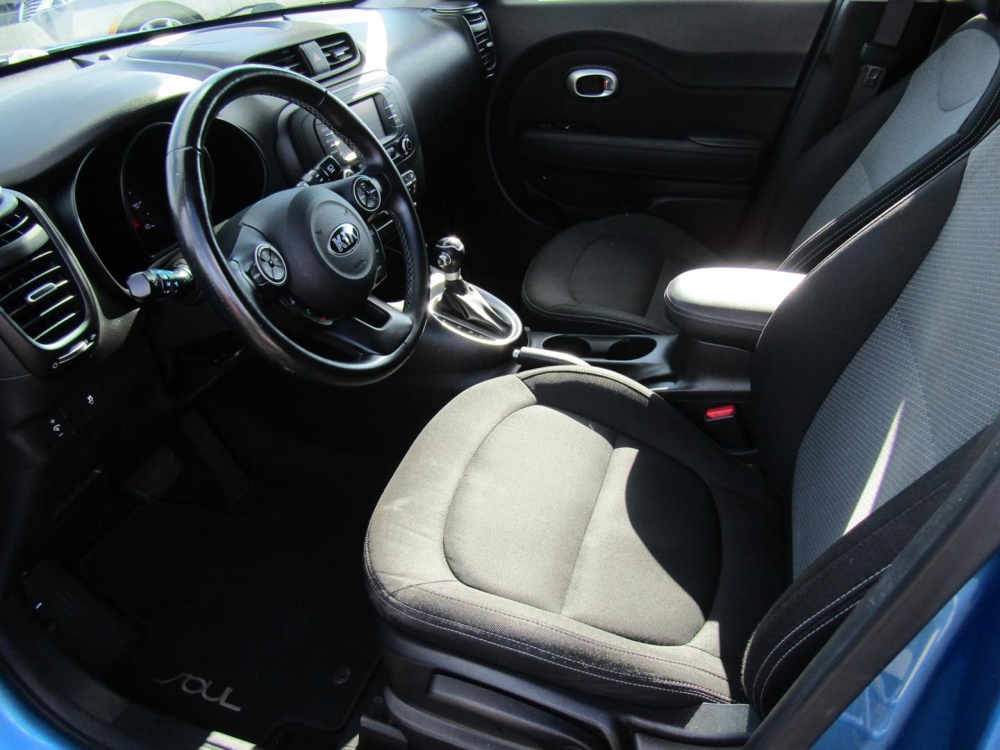 2017 Blue Kia Soul + (KNDJP3A57H7) with an 2.0L L4 DOHC 16V engine, Automatic transmission, located at 15016 S Hwy 231, Midland City, AL, 36350, (334) 983-3001, 31.306210, -85.495277 - Photo#3