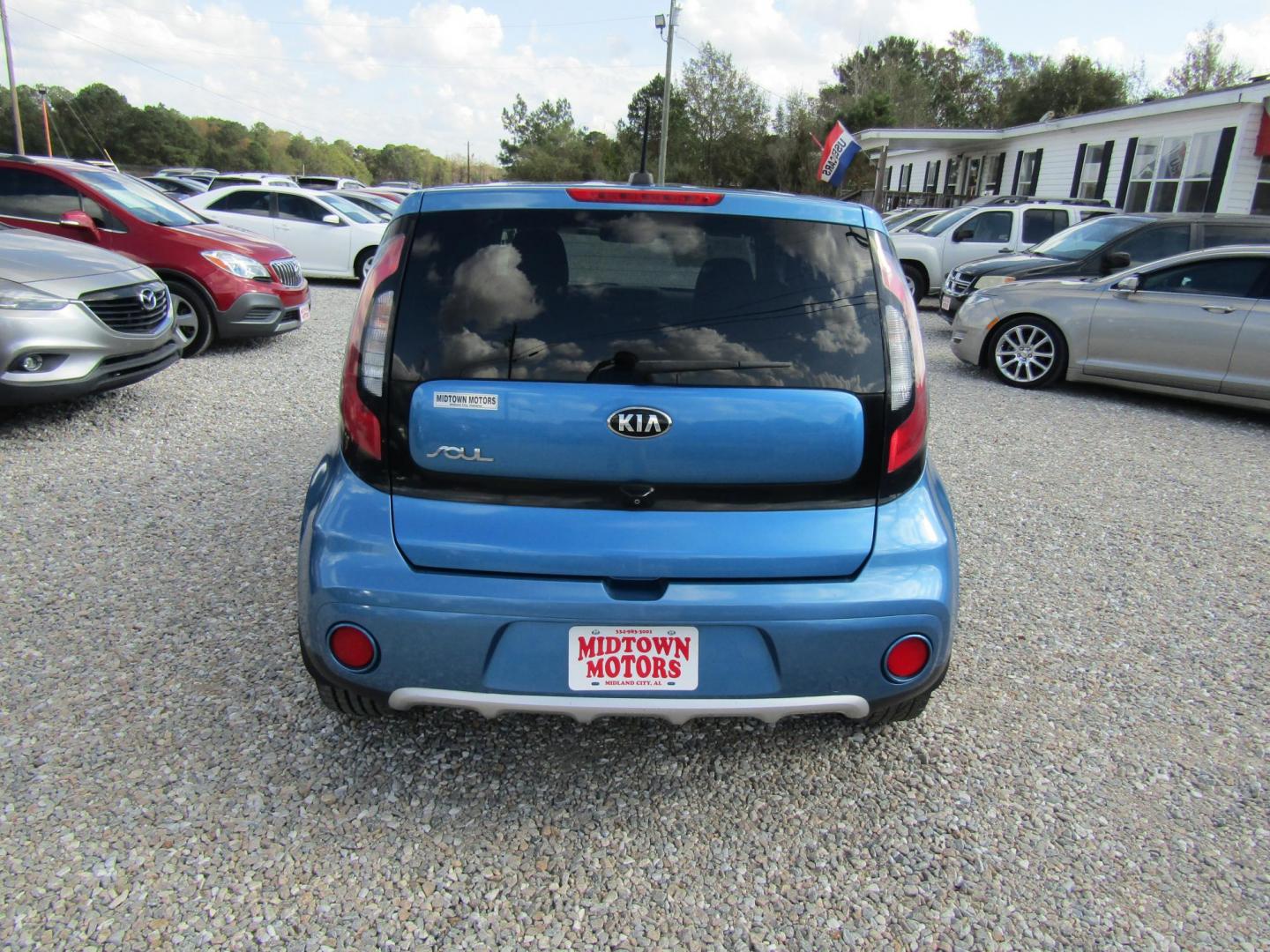 2017 Blue Kia Soul + (KNDJP3A57H7) with an 2.0L L4 DOHC 16V engine, Automatic transmission, located at 15016 S Hwy 231, Midland City, AL, 36350, (334) 983-3001, 31.306210, -85.495277 - Photo#6