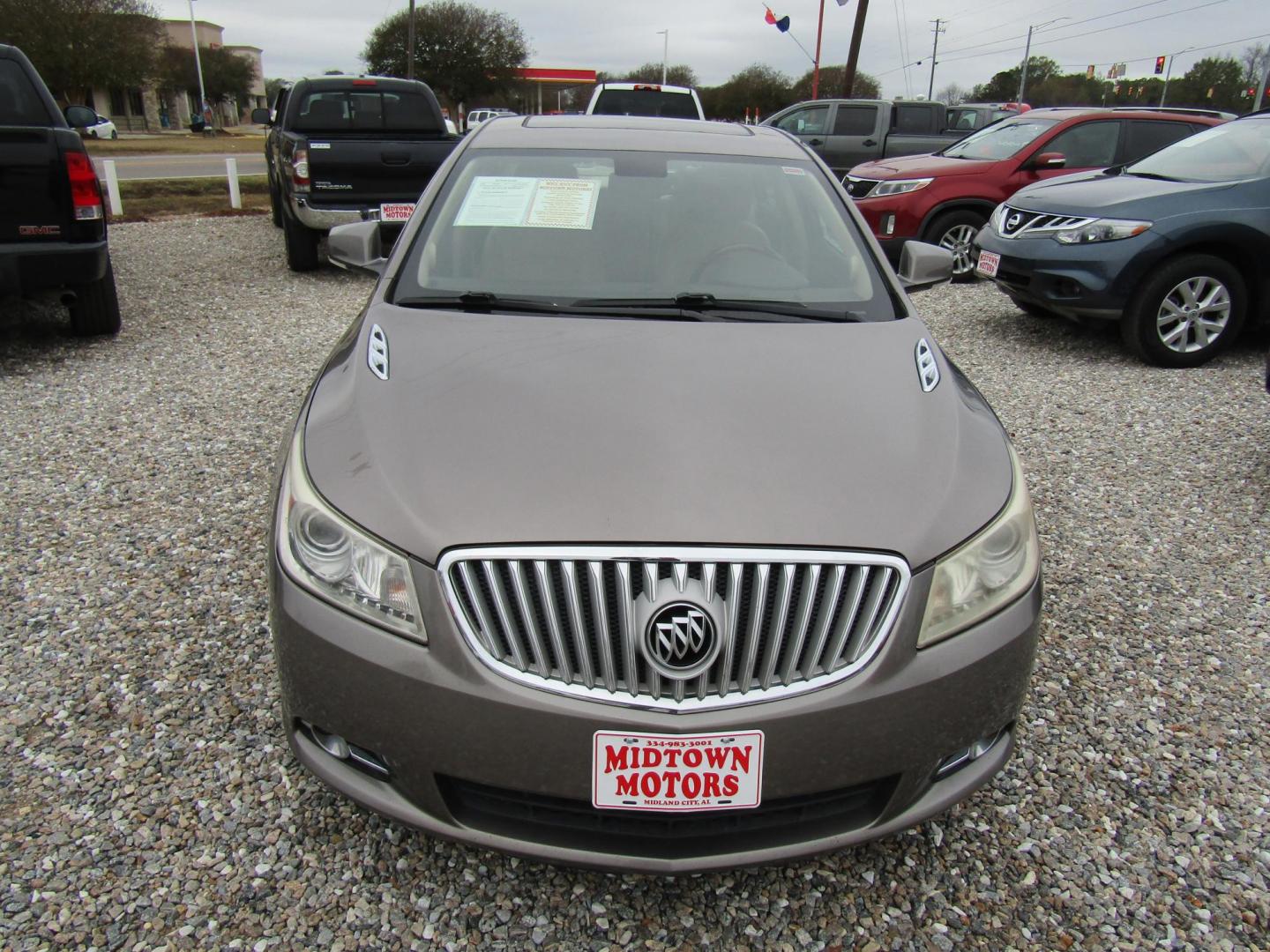 2011 Gray Buick LaCrosse CXS (1G4GE5GD1BF) with an 3.6L V6 DOHC 24V engine, Automatic transmission, located at 15016 S Hwy 231, Midland City, AL, 36350, (334) 983-3001, 31.306210, -85.495277 - Photo#1