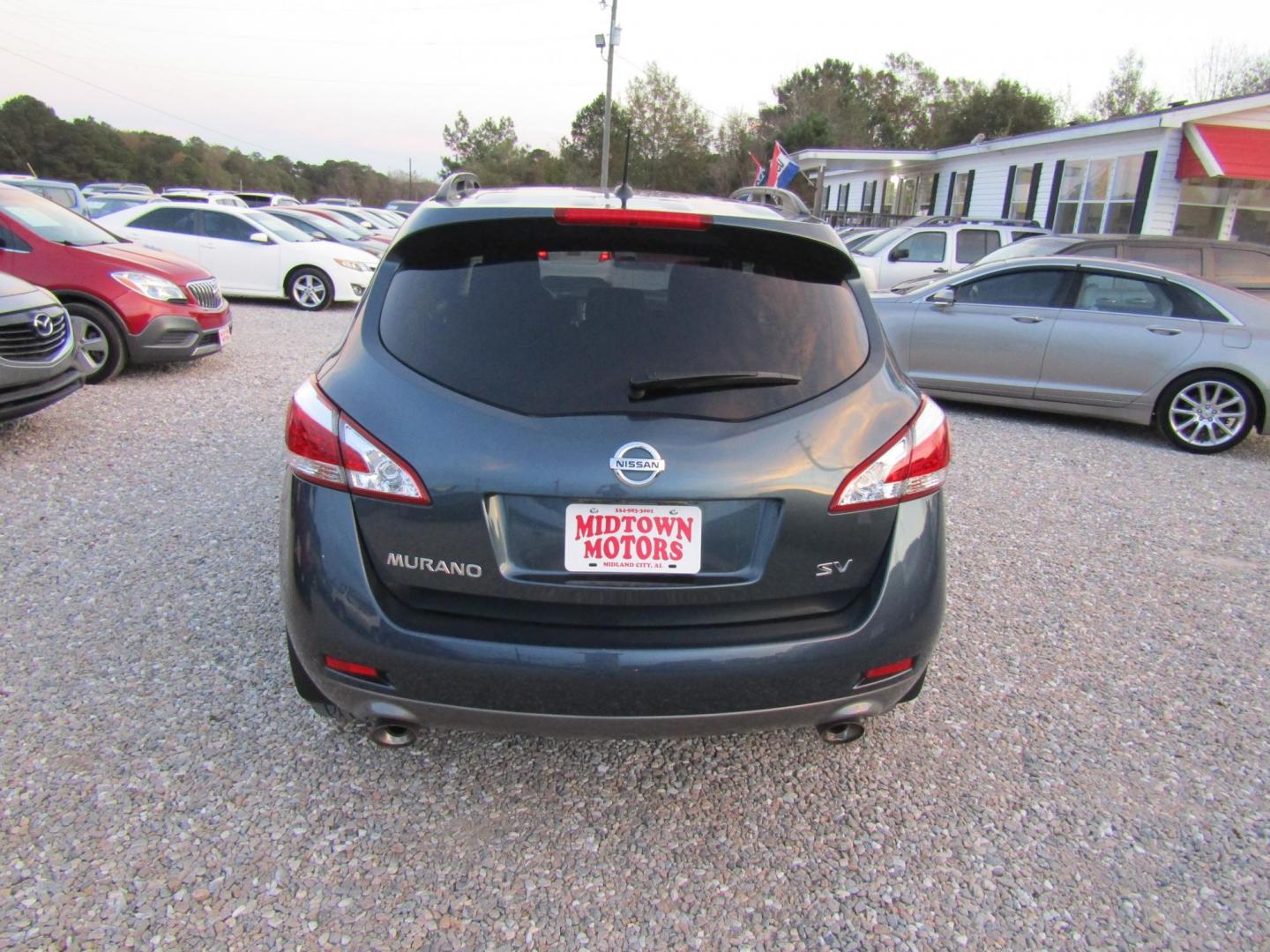2012 Blue Nissan Murano SV (JN8AZ1MU1CW) with an 3.5L V6 DOHC 24V engine, Automatic transmission, located at 15016 S Hwy 231, Midland City, AL, 36350, (334) 983-3001, 31.306210, -85.495277 - Photo#6