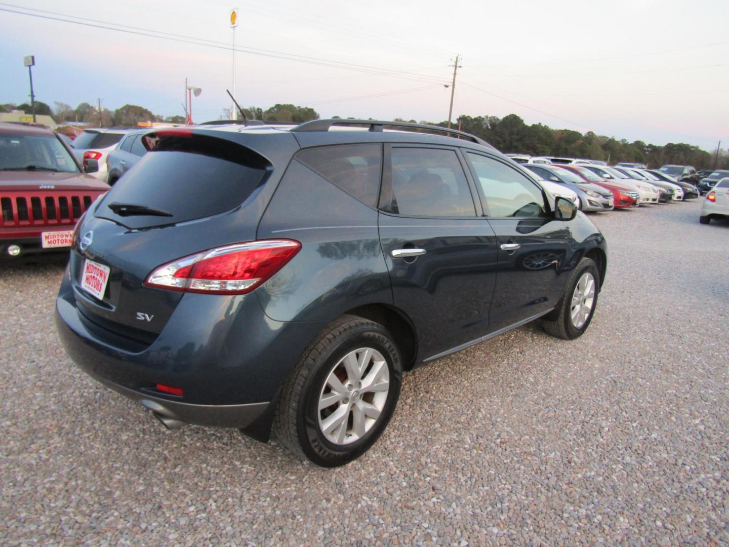2012 Blue Nissan Murano SV (JN8AZ1MU1CW) with an 3.5L V6 DOHC 24V engine, Automatic transmission, located at 15016 S Hwy 231, Midland City, AL, 36350, (334) 983-3001, 31.306210, -85.495277 - Photo#7