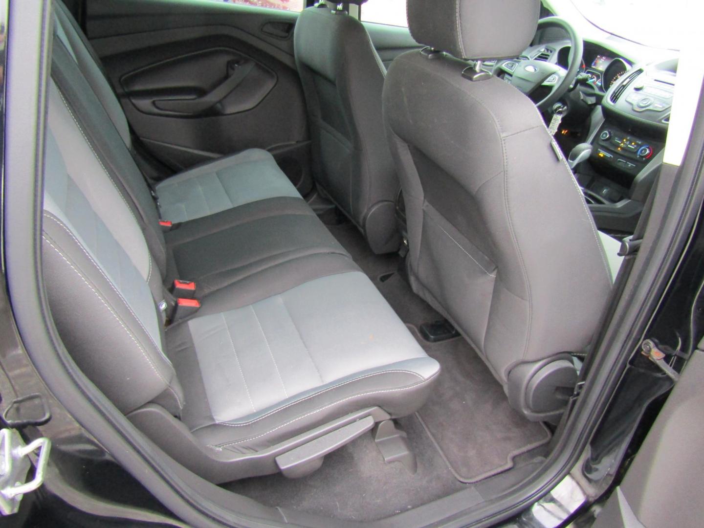 2017 Black Ford Escape S FWD (1FMCU0F75HU) with an 2.5L L4 DOHC 16V engine, Automatic transmission, located at 15016 S Hwy 231, Midland City, AL, 36350, (334) 983-3001, 31.306210, -85.495277 - Photo#8