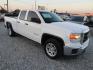 2014 White GMC Sierra 1500 Base Double Cab 2WD (1GTR1TEH7EZ) with an 4.3L V6 OHV 12V engine, Automatic transmission, located at 15016 S Hwy 231, Midland City, AL, 36350, (334) 983-3001, 31.306210, -85.495277 - Photo#0