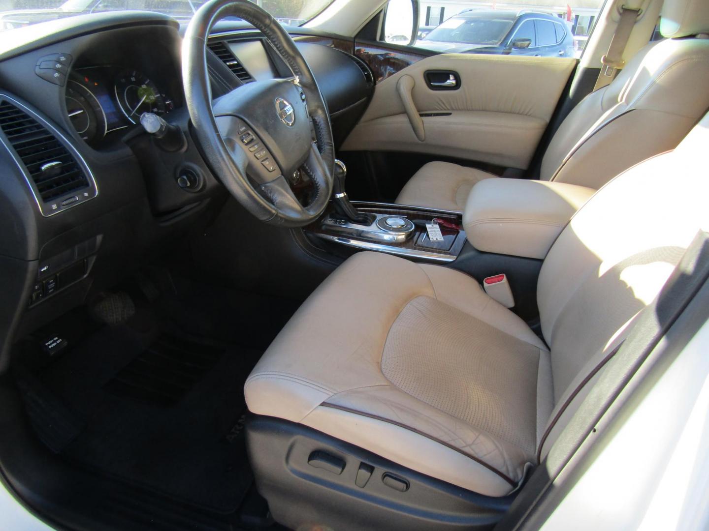 2017 White Nissan Armada SL 2WD (JN8AY2ND6H9) with an 5.6L V8 DOHC 32V engine, Automatic transmission, located at 15016 S Hwy 231, Midland City, AL, 36350, (334) 983-3001, 31.306210, -85.495277 - Photo#2