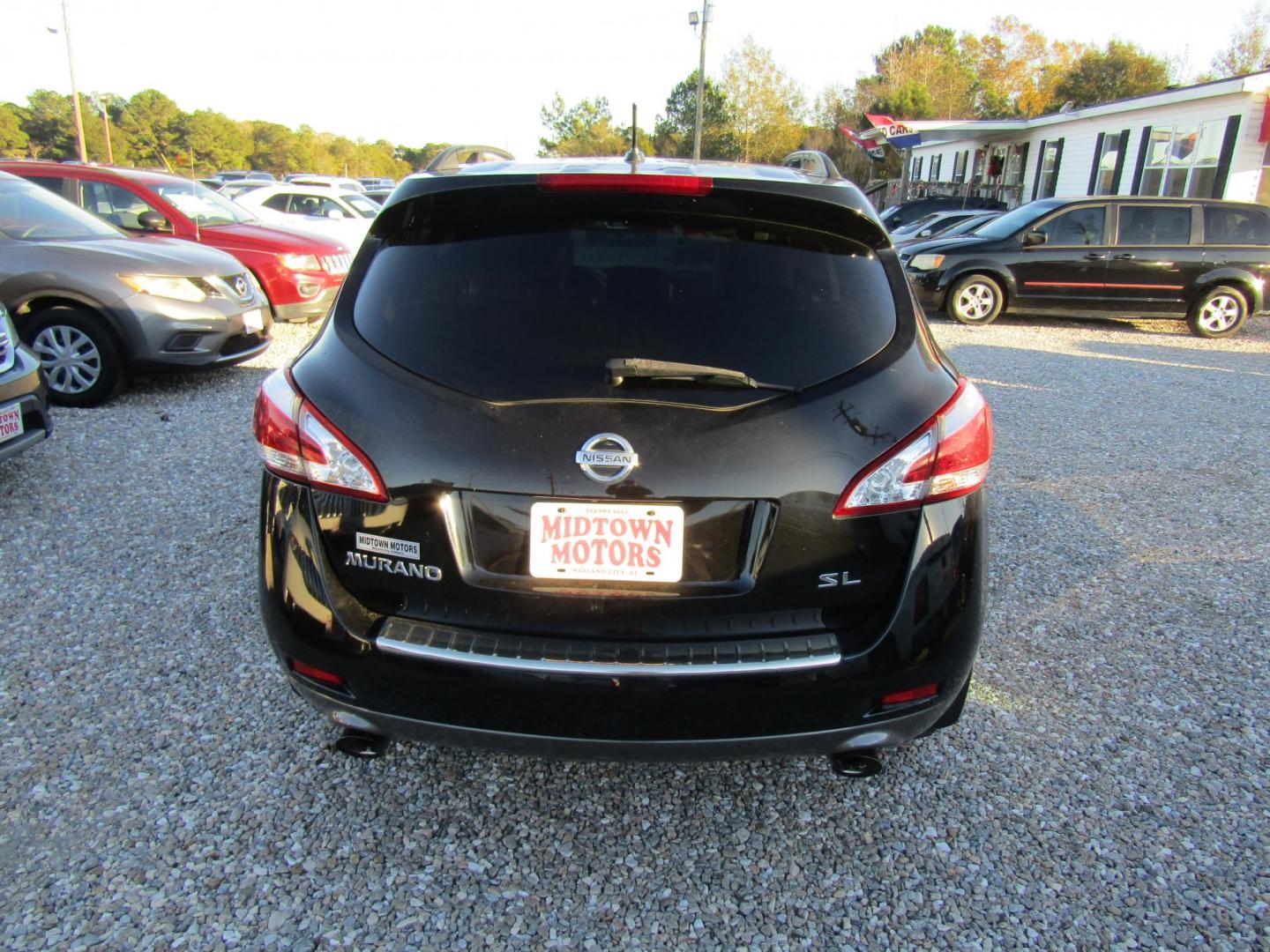 2014 Black Nissan Murano S (JN8AZ1MU7EW) with an 3.5L V6 DOHC 24V engine, Automatic transmission, located at 15016 S Hwy 231, Midland City, AL, 36350, (334) 983-3001, 31.306210, -85.495277 - Photo#5