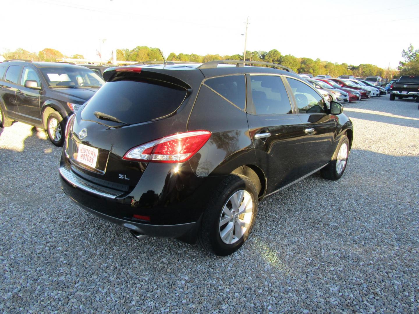 2014 Black Nissan Murano S (JN8AZ1MU7EW) with an 3.5L V6 DOHC 24V engine, Automatic transmission, located at 15016 S Hwy 231, Midland City, AL, 36350, (334) 983-3001, 31.306210, -85.495277 - Photo#6