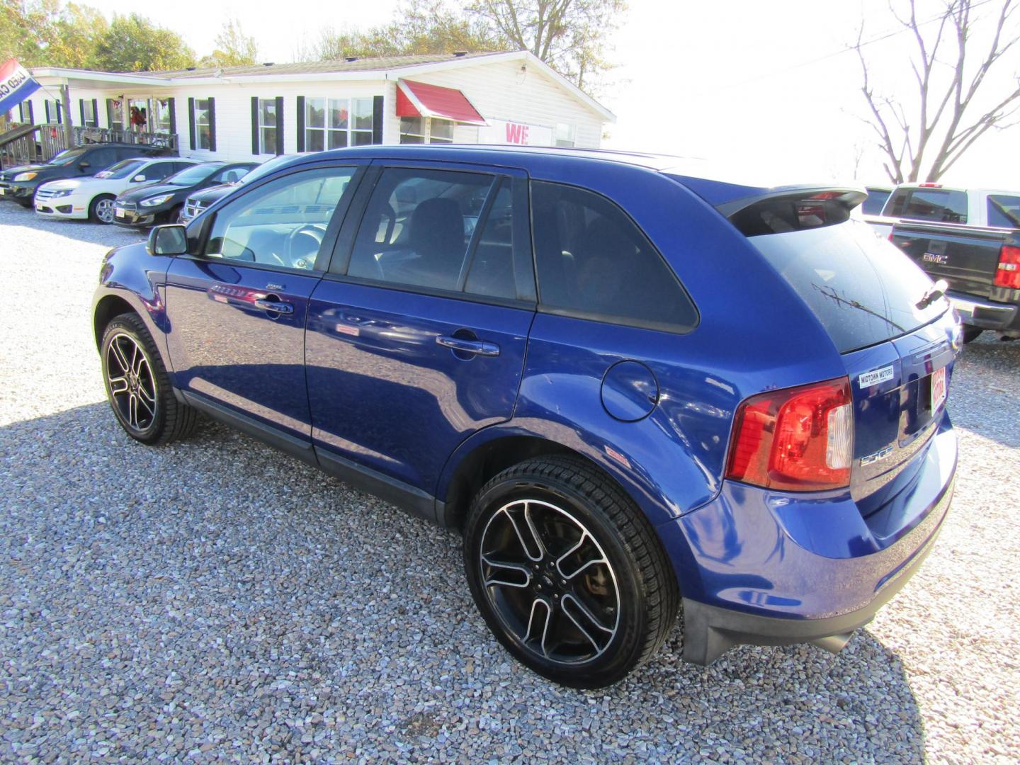 2014 Blue Ford Edge SEL FWD (2FMDK3JC3EB) with an 3.5L V6 DOHC 24V engine, Automatic transmission, located at 15016 S Hwy 231, Midland City, AL, 36350, (334) 983-3001, 31.306210, -85.495277 - Photo#7