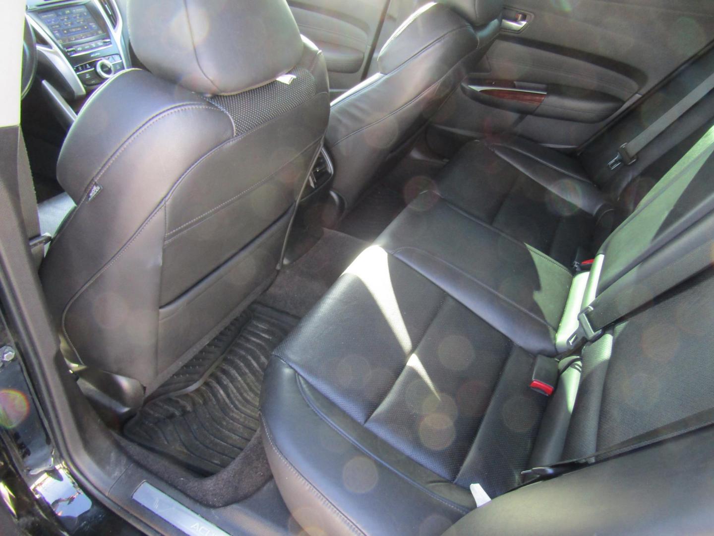 2015 Black Acura TLX 9-Spd AT w/Technology Package (19UUB2F58FA) with an 3.5L V6 SOHC 24V engine, Automatic transmission, located at 15016 S Hwy 231, Midland City, AL, 36350, (334) 983-3001, 31.306210, -85.495277 - Photo#4