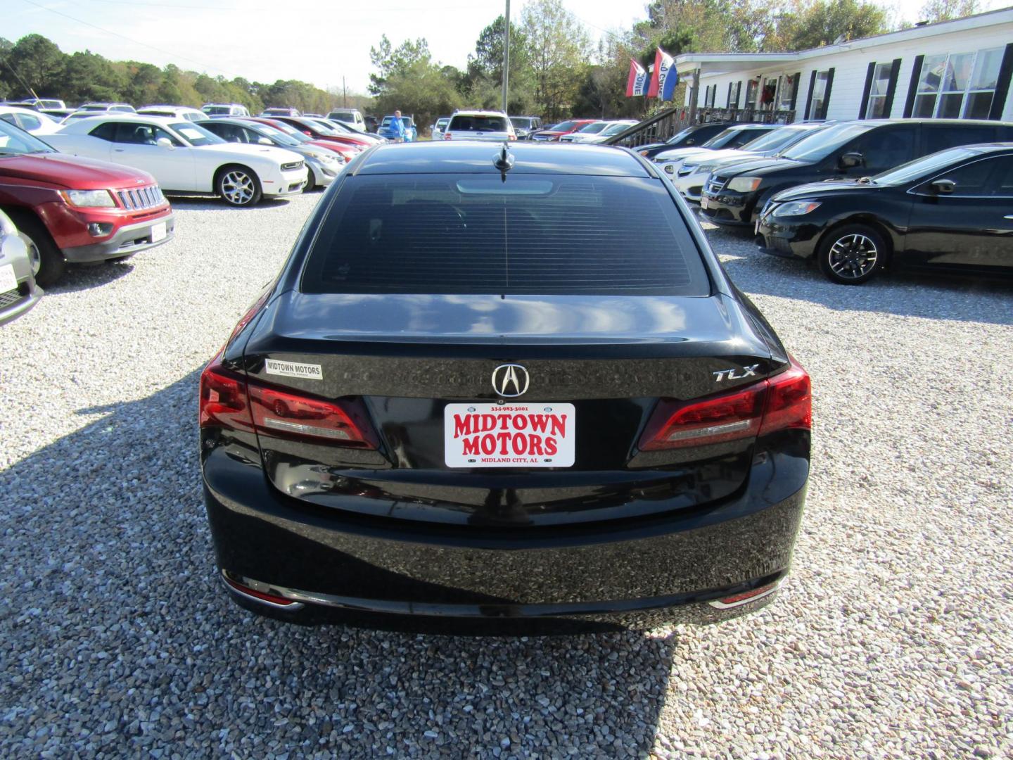 2015 Black Acura TLX 9-Spd AT w/Technology Package (19UUB2F58FA) with an 3.5L V6 SOHC 24V engine, Automatic transmission, located at 15016 S Hwy 231, Midland City, AL, 36350, (334) 983-3001, 31.306210, -85.495277 - Photo#6