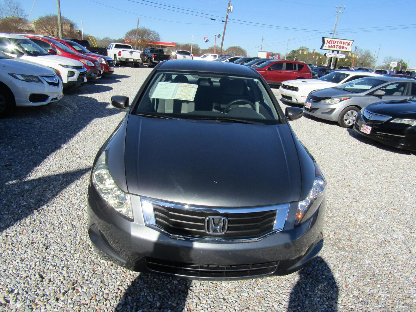 2009 Silver Honda Accord LX Sedan AT (1HGCP26309A) with an 2.4L L4 DOHC 16V engine, Automatic transmission, located at 15016 S Hwy 231, Midland City, AL, 36350, (334) 983-3001, 31.306210, -85.495277 - Photo#0