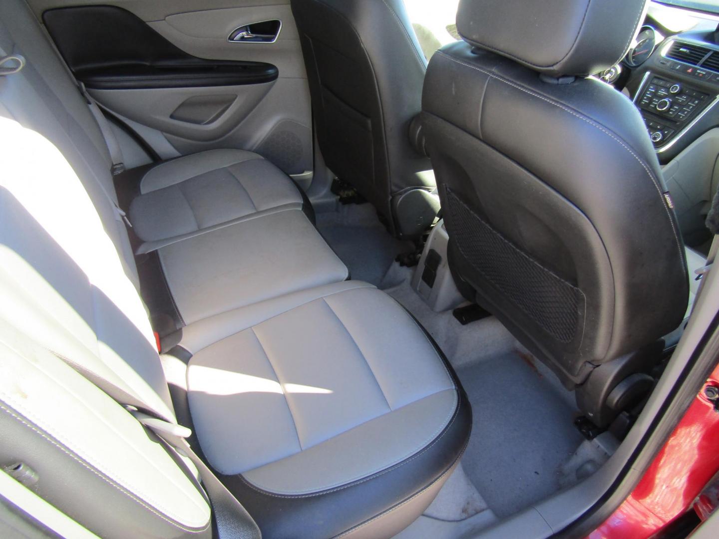 2015 Red Buick Encore Leather FWD (KL4CJCSB6FB) with an 1.4L L4 DOHC 16V TURBO engine, Automatic transmission, located at 15016 S Hwy 231, Midland City, AL, 36350, (334) 983-3001, 31.306210, -85.495277 - Photo#8