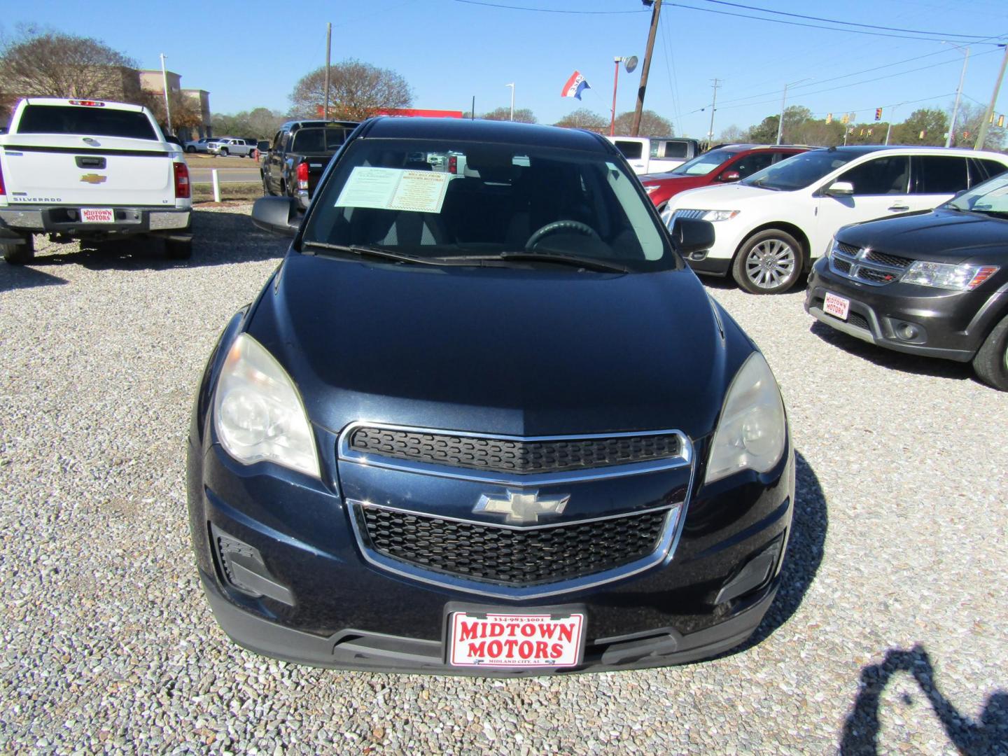 2015 DR BLUE Chevrolet Equinox LS 2WD (2GNALAEK5F6) with an 2.4L L4 DOHC 16V FFV engine, Automatic transmission, located at 15016 S Hwy 231, Midland City, AL, 36350, (334) 983-3001, 31.306210, -85.495277 - Photo#0