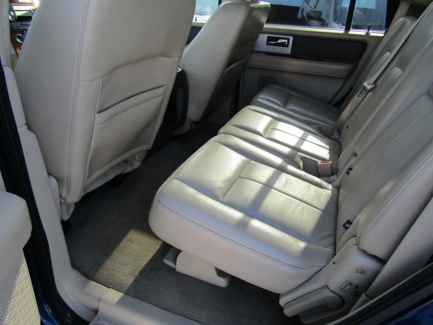 2010 Blue Ford Expedition Eddie Bauer 2WD (1FMJU1H57AE) with an 5.4L V8 SOHC 16V engine, Automatic transmission, located at 15016 S Hwy 231, Midland City, AL, 36350, (334) 983-3001, 31.306210, -85.495277 - Photo#3