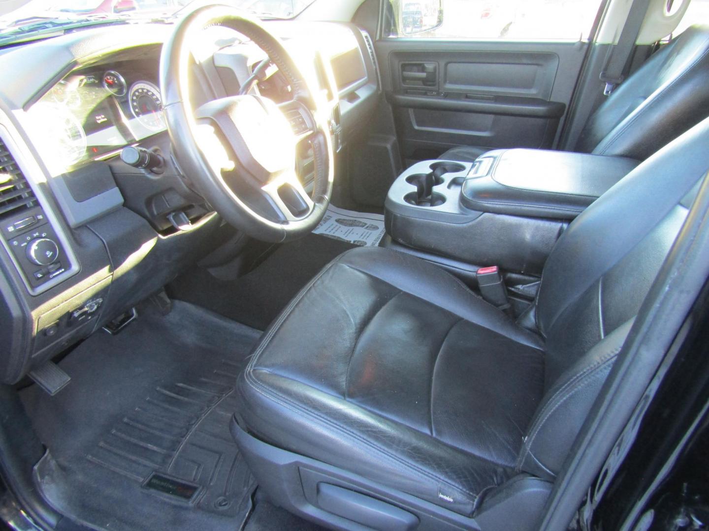 2014 Black RAM 1500 Tradesman Quad Cab 2WD (1C6RR6FT4ES) with an 5.7L V8 OHV 16V engine, Automatic transmission, located at 15016 S Hwy 231, Midland City, AL, 36350, (334) 983-3001, 31.306210, -85.495277 - Photo#2