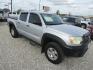 2012 Silver Toyota Tacoma PreRunner Double Cab Auto 2WD (5TFJX4GN5CX) with an 2.7L L4 DOHC 16V engine, Automatic transmission, located at 15016 S Hwy 231, Midland City, AL, 36350, (334) 983-3001, 31.306210, -85.495277 - Photo#0