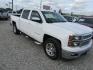 2015 White Chevrolet Silverado 1500 LT Crew Cab 2WD (3GCPCRECXFG) with an 5.3L V8 OHV 16V engine, Automatic transmission, located at 15016 S Hwy 231, Midland City, AL, 36350, (334) 983-3001, 31.306210, -85.495277 - Photo#0