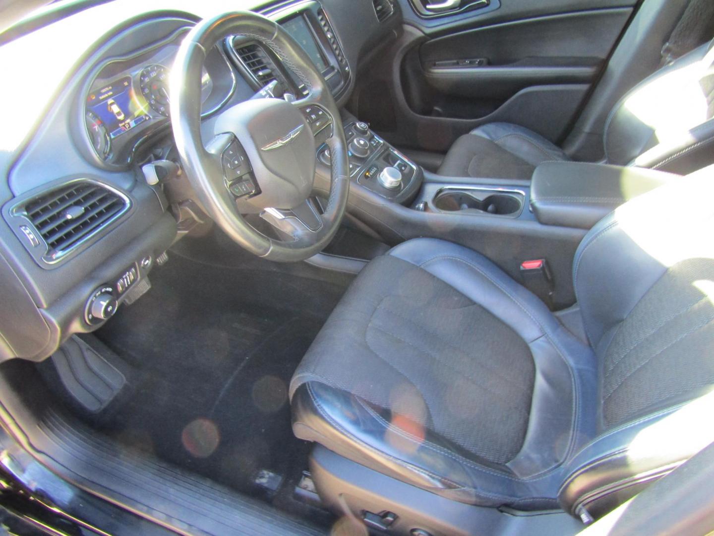 2016 Black Chrysler 200 S (1C3CCCBG7GN) with an 3.6L V6 DOHC 24V FFV engine, Automatic transmission, located at 15016 S Hwy 231, Midland City, AL, 36350, (334) 983-3001, 31.306210, -85.495277 - Photo#3